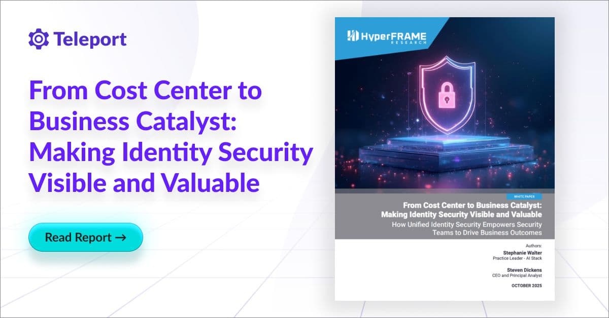 From Cost Center to Business Catalyst: Making Identity Security Visible and Valuable