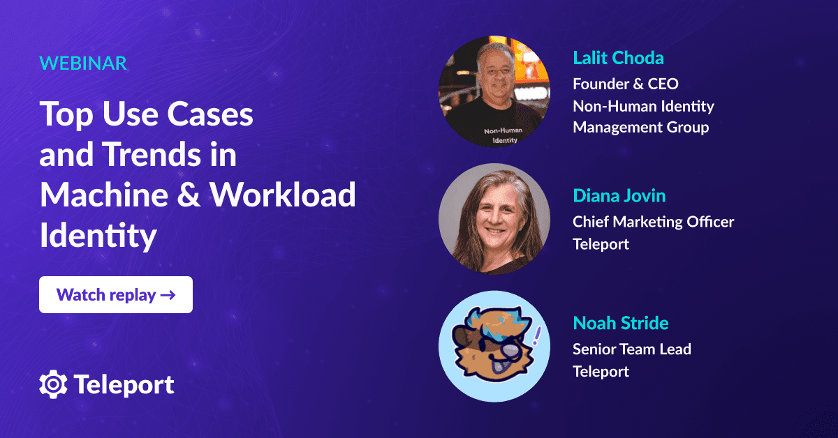 Top Use Cases & Trends in Machine & Workload Identity