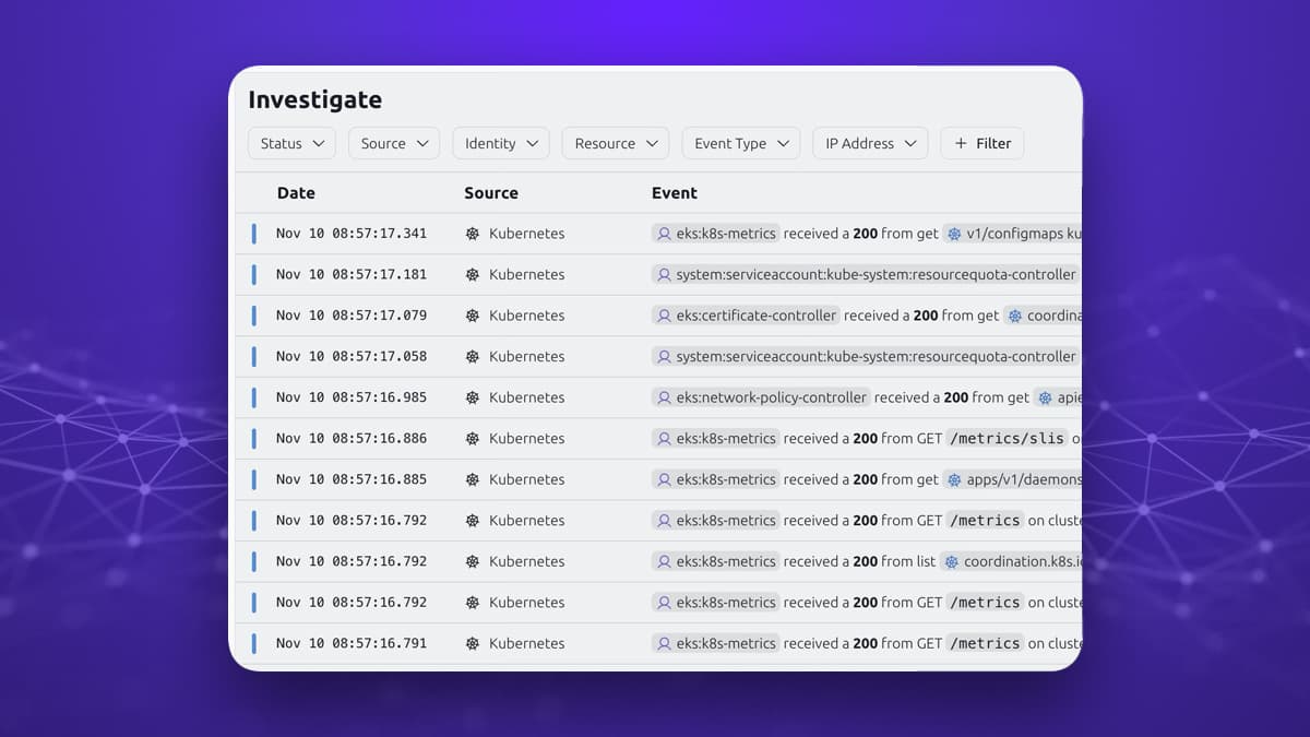 Amazon EKS in Teleport Identity Security